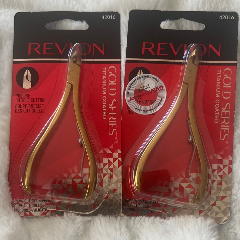 Revlon Gold Series Titanium Coated Cuticle Nippers